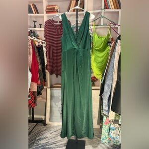 Lulu's Deep Green Maxi Dress